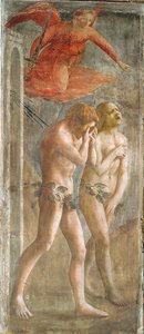 Adam i Ewa wygnani z raju, ok. 1427 r. (przed renowacją) (zob. także 200134 i 30029)